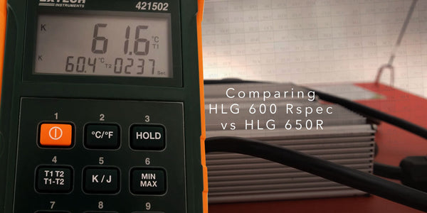 Comparing HLG 600 Rspec vs HLG 650R