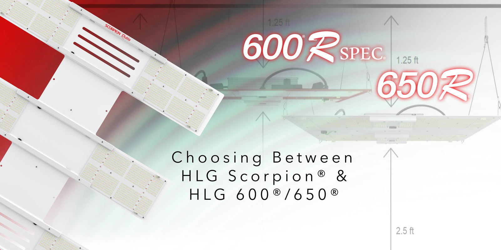Choosing Between HLG Scorpion® and HLG 600/650 – Horticulture
